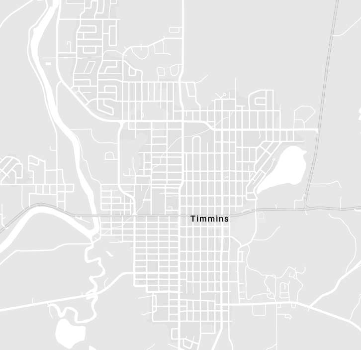 timmins map